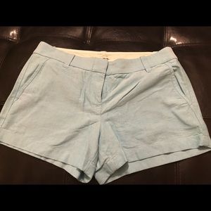 Light pale blue J. Crew shorts